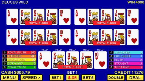 1 hand video poker free.